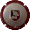 Capsule Banniere Christian Contour bordeaux