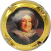 Capsule Clicquot Or pâle, petit cercle