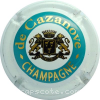 Capsule De Cazanove Contour blanc, centre blanc