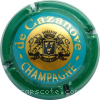 Capsule De Cazanove Contour vert, centre or