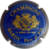 Capsule Bardy Père et Fils Bleu et or striée