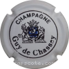Capsule De Chassey Guy Blanc, noir et bleu