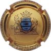 Capsule De Chassey Guy Fond or foncé, insc. noire
