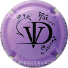 Capsule Delagarde-Delozanne Violet pâle et noir