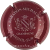 Capsule Baradon Michaudet Bordeaux foncé et blanc