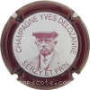 Capsule Delozanne Yves Contour bordeaux foncé