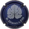 Capsule Depaux H. et Fils Bleu métallisé et blanc