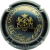 Capsule De Sousa Noir et or, dessin fin