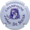 Capsule De Sousa Blanc et violet, verso métal