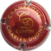 Capsule Dugne Charles  Bordeaux et or
