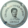 Capsule Favier Hubert Blanc et noir, striée fine
