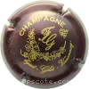 Capsule Floquet Gelot  Bordeaux foncé et or