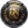 Capsule Fresne - Ducret Fils  Noir et or  