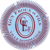 Capsule Froux Guy  Bleu et bordeaux striée