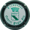 Capsule Gabriel Pagin Fils  Contour vert foncé, écriture verte