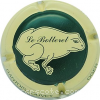 Capsule Gantois Louvet  Vert foncé contour crème Le Botteret