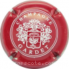 Capsule Gardet  Bordeaux et blanc, verso doré