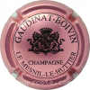 Capsule Gaudinat Boivin  Rosé et noir