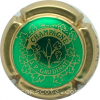 Capsule Gaudinat J. P.  Vert, contour or