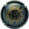Capsule Gaudinat J. P.  Noir et or