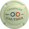 Capsule Gauthier  Crème, lettres épaisses