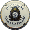Capsule Collard Picard Contour bleu, or brillant, centre blanc