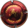 Capsule Bardy Chauffert Bordeaux et or