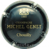 Capsule Genet Michel  Noir et or pâle