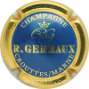 Capsule Gerbaux R.  Bleu, contour or