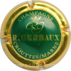 Capsule Gerbaux R.  Vert, contour or