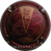 Capsule Collin Charles Bordeaux et or