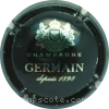 Capsule Germain  Quart vert foncé et argent 