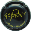 Capsule Germont P Noir et or-jaune