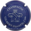 Capsule Gilbert P. et F.  Bleu et blanc