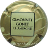 Capsule Gimonnet-Gonet  Fond or pâle, Verso or