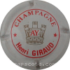 Capsule Giraud Henri  Blanc, rouge et or