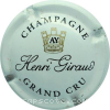 Capsule Giraud Henri  Blanc et noir, couronne or pâle