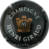 Capsule Giraud Henri  Noir, blanc et or