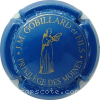 Capsule Gobillard J. M. et fils Bleu et or, privilège des moines