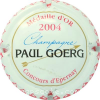 Capsule Goerg Paul  Médail d'or 2004