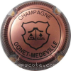 Capsule Gonet - Medeville  Rosé et noir striée