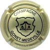 Capsule Gonet - Medeville  Or pâle et noir