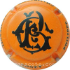Capsule Gonet Philippe Orange et bleu foncé