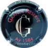 Capsule Gosset  Grande réserve, écriture rouge fine