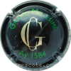 Capsule Gosset  Grand millésime, écriture verte