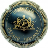 Capsule Perard J. et Fils Noir et or, stries larges