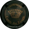 Capsule Comte des essarts Vert noir et or 