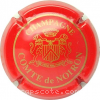 Capsule Comte de Noiron Rouge et or