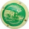 Capsule Pernet-Lebrun Vert, contour crème