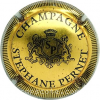 Capsule Pernet Stéphane Or et noir, striée